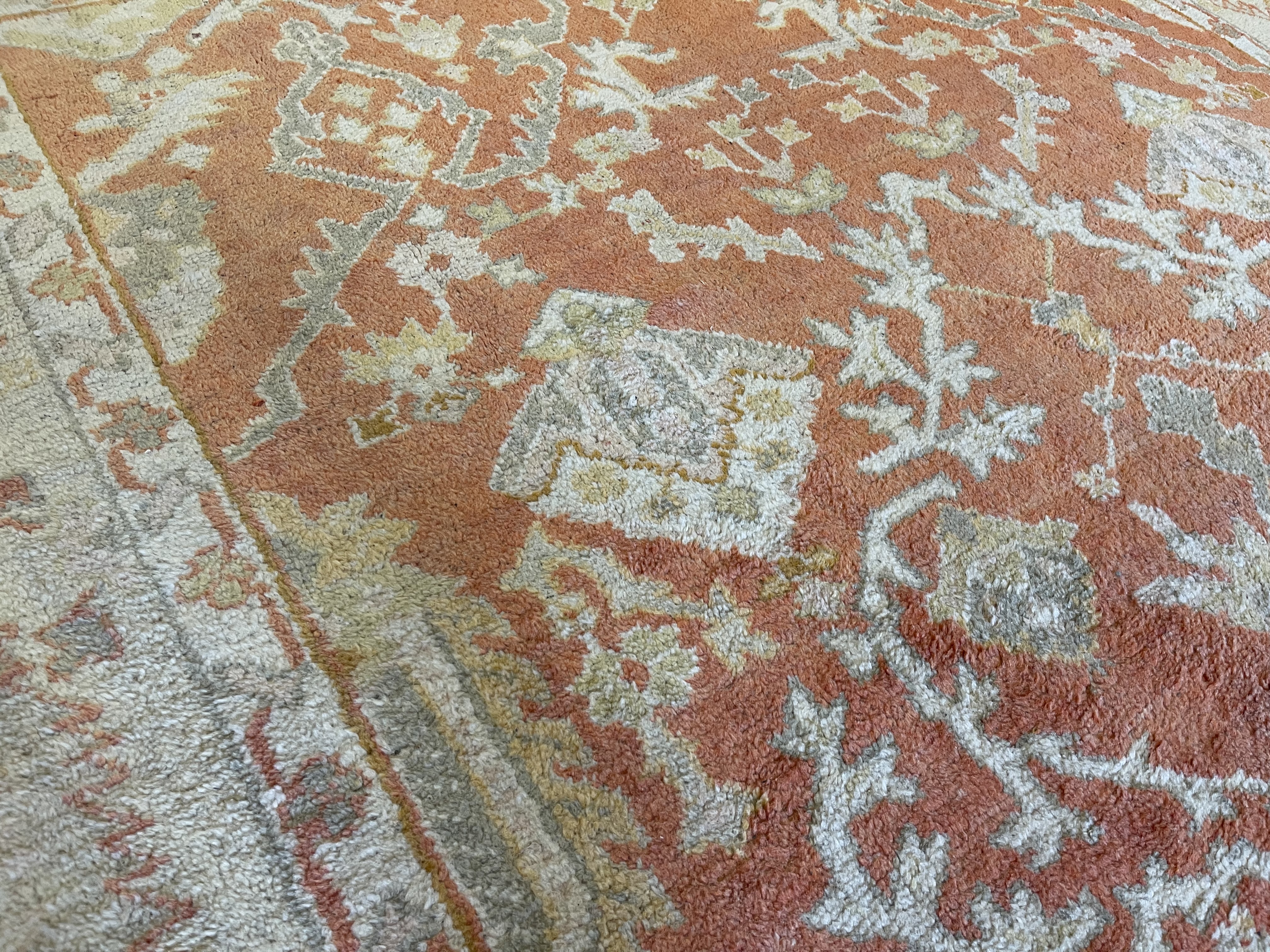 Antique oushak Carpet - # 57887