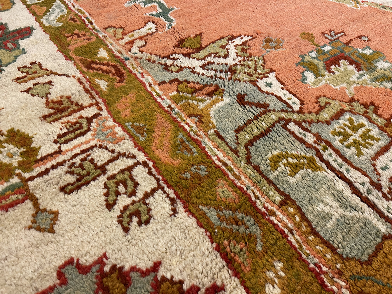 Antique oushak Carpet - # 58173