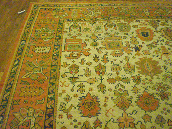 Antique oushak Carpet - # 5856
