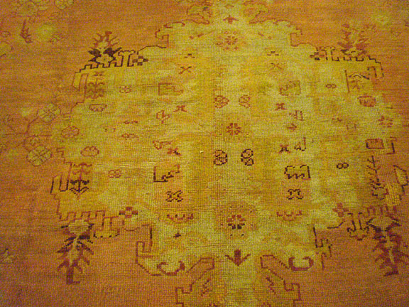Antique oushak Carpet - # 5858