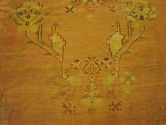Antique oushak Carpet - # 5858