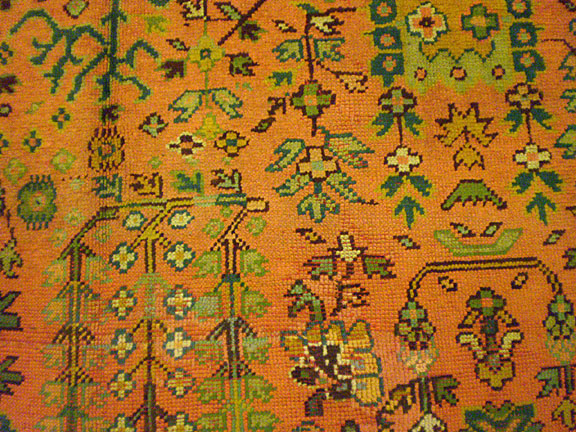 Antique oushak Carpet - # 5859