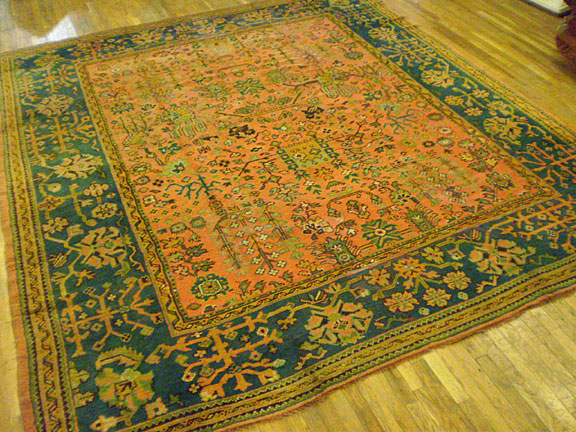 Antique oushak Carpet - # 5859