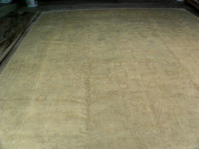 Antique oushak Carpet - # 6499