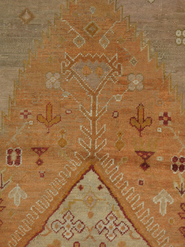 Antique oushak Carpet - # 6749