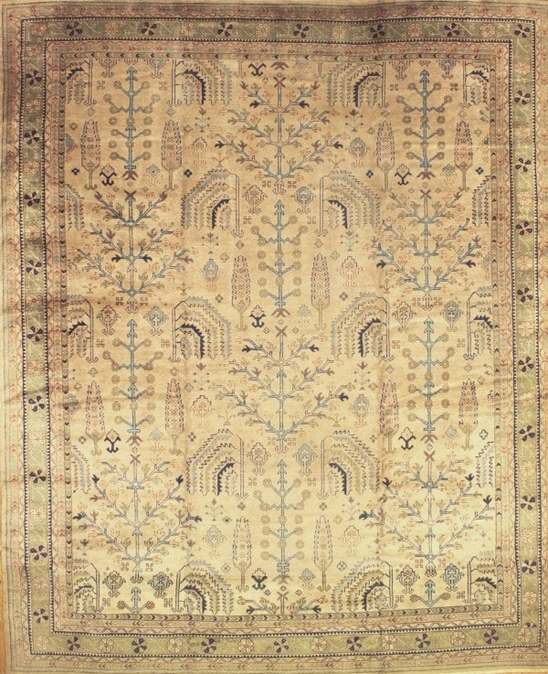 Antique oushak Carpet - # 6771