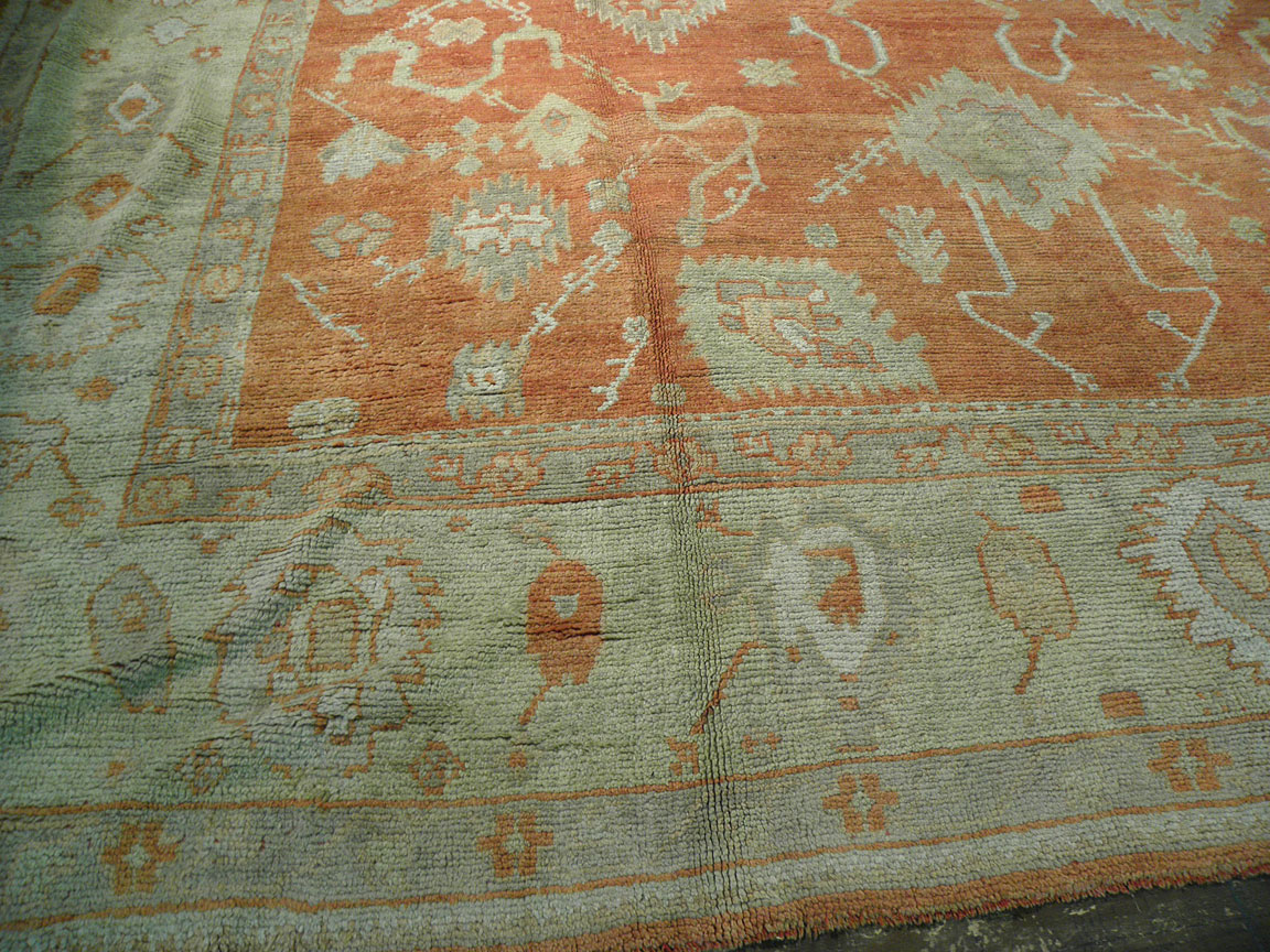Antique oushak Carpet - # 6772