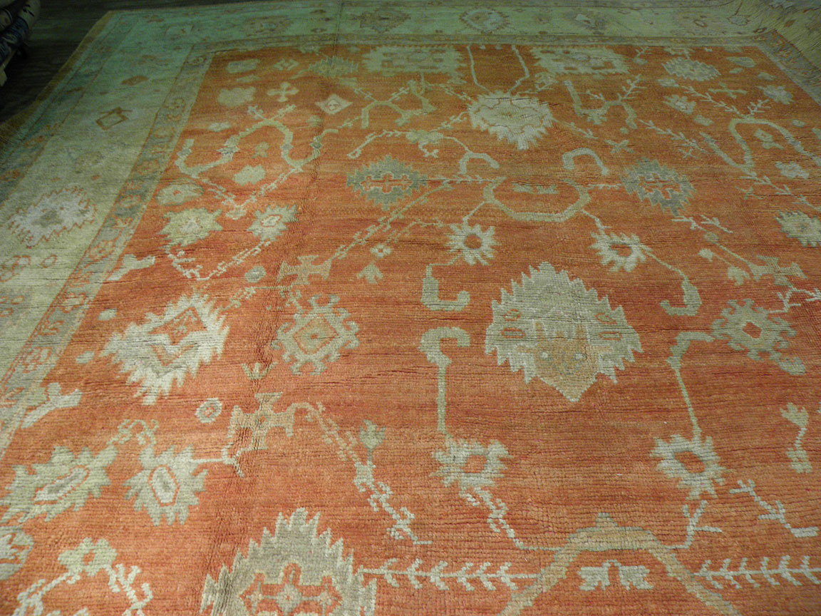Antique oushak Carpet - # 6772