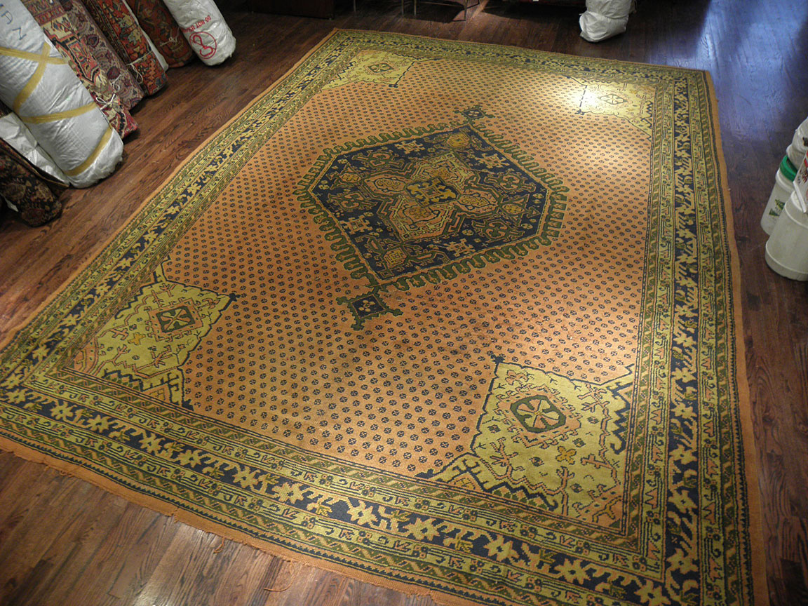 Antique oushak Carpet - # 6895