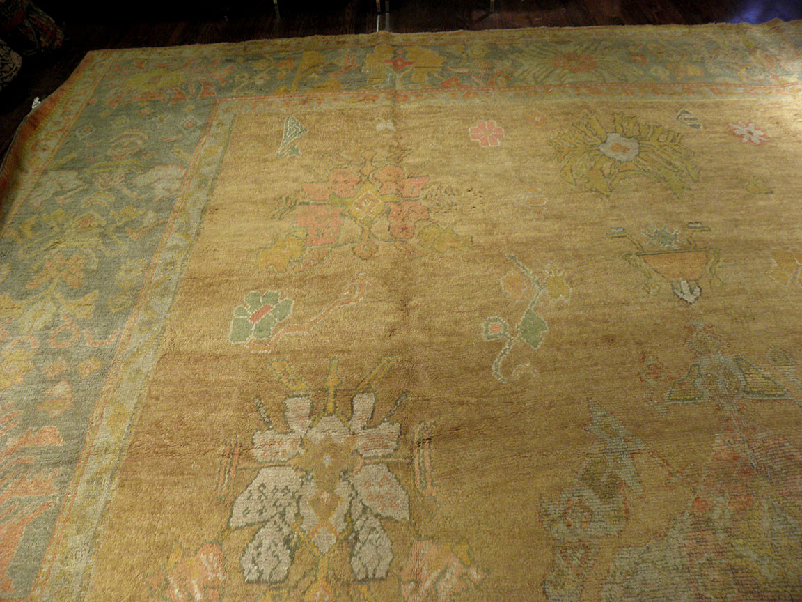 Antique oushak Carpet - # 6911