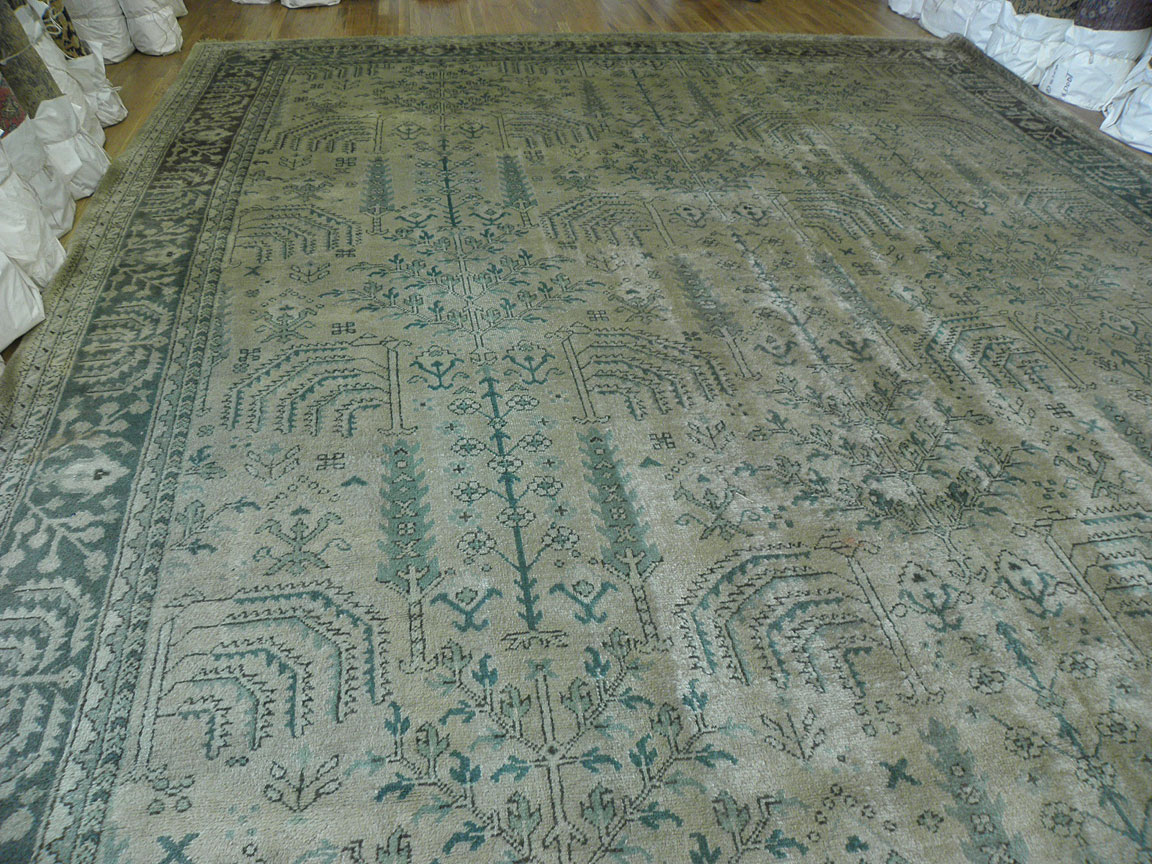 Antique oushak Carpet - # 6945