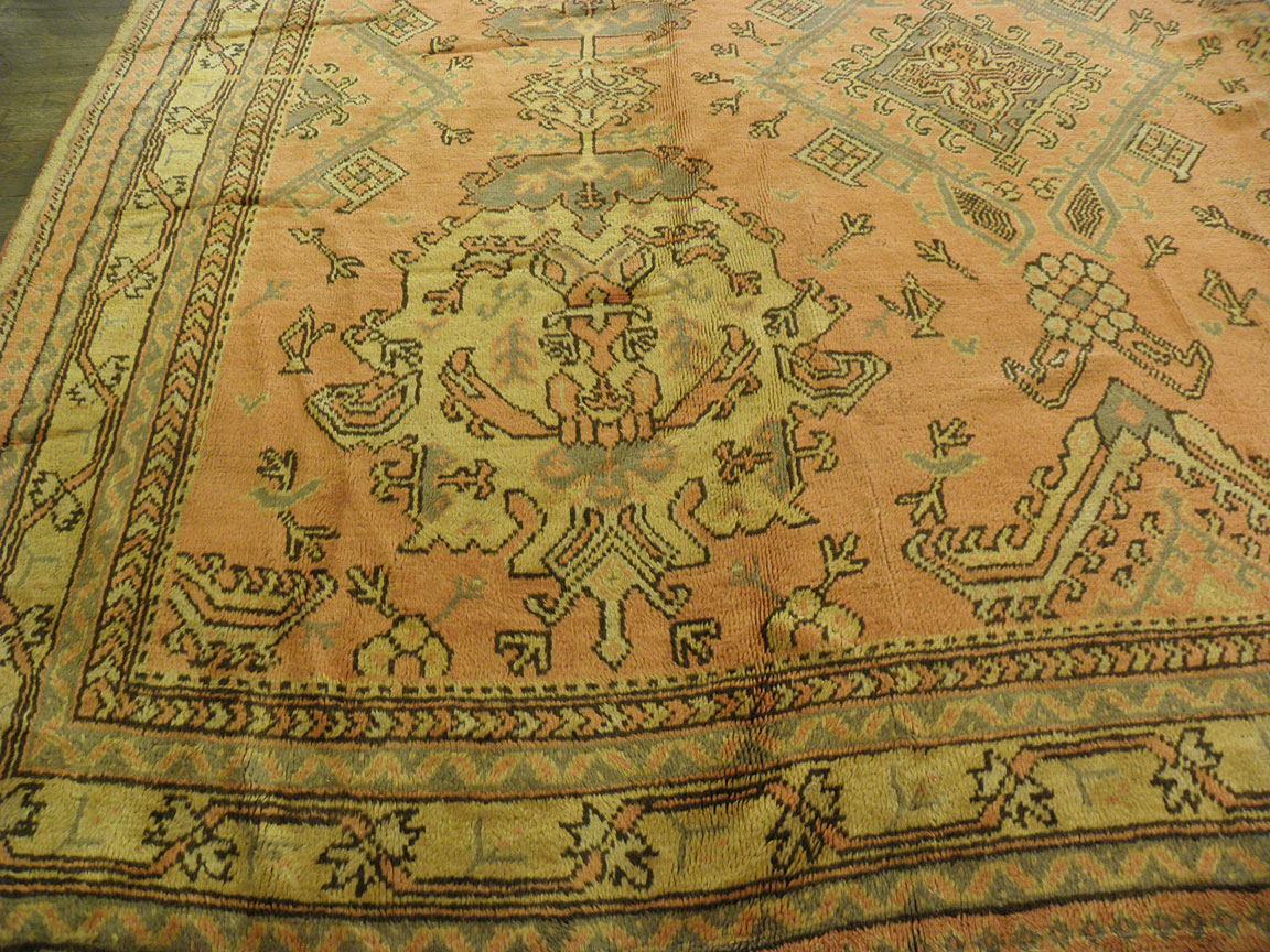Antique oushak Carpet - # 6946