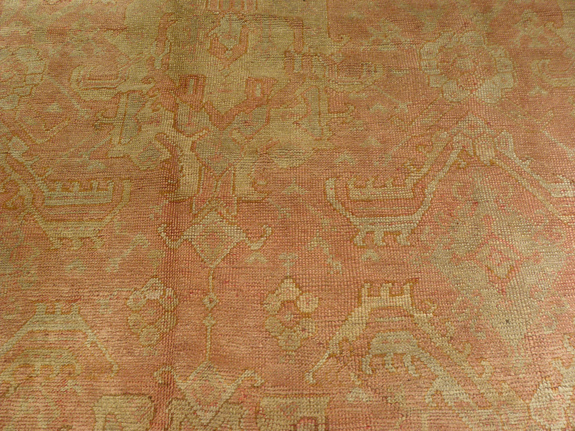 Antique oushak Carpet - # 6947