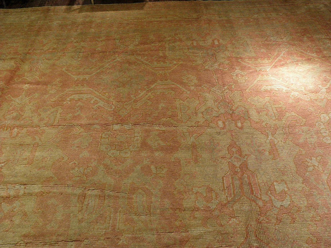 Antique oushak Carpet - # 6947
