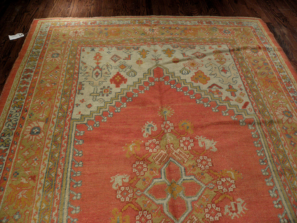 Antique oushak Carpet - # 7352