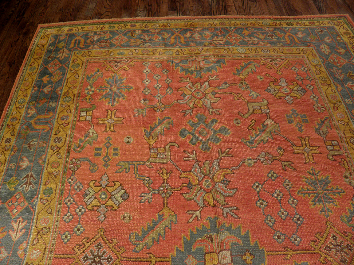 Antique oushak Carpet - # 7353