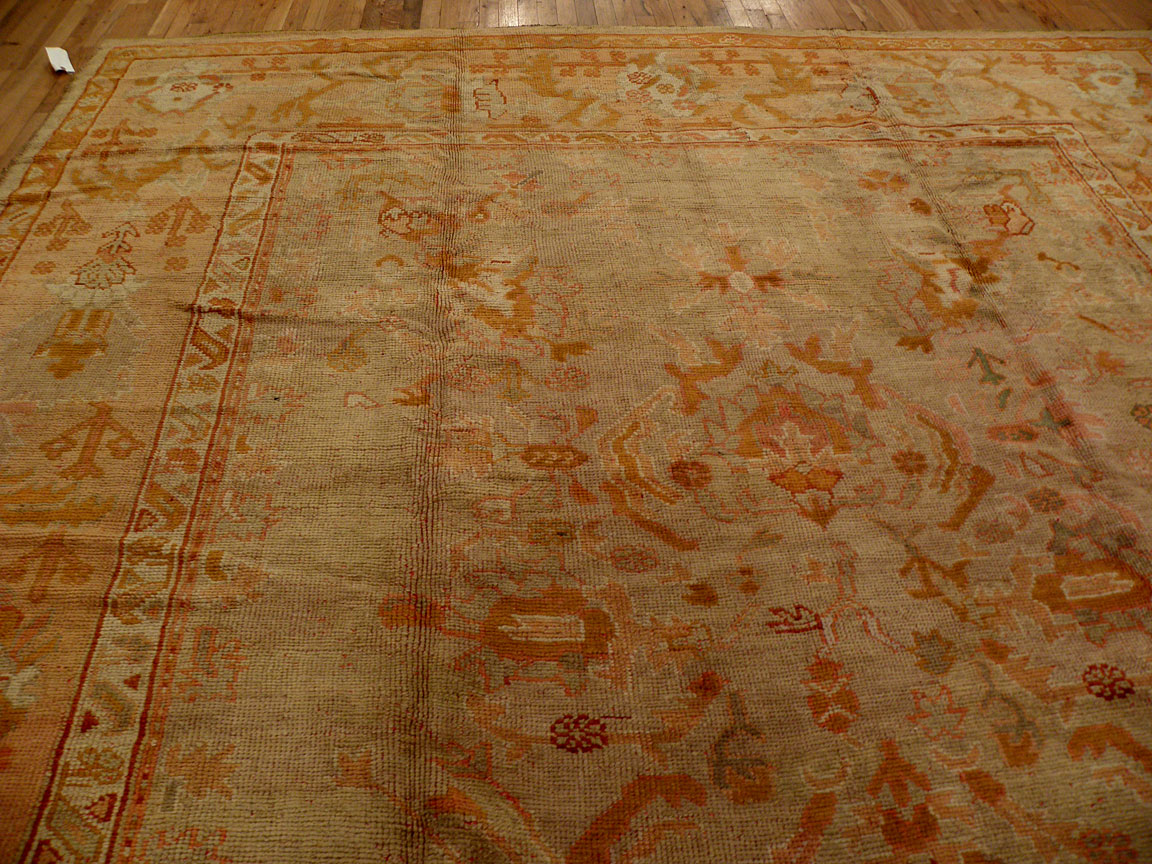Antique oushak Carpet - # 7380