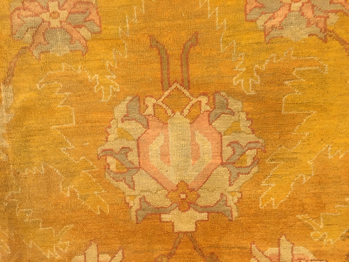 Antique oushak Carpet - # 7584