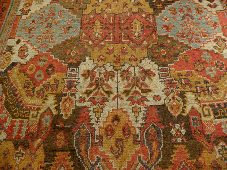 Antique oushak Carpet - # 7607