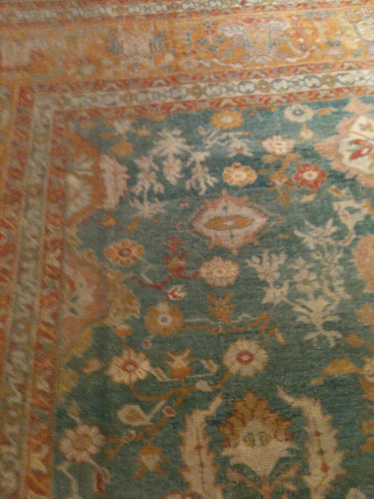 Antique oushak Carpet - # 7727