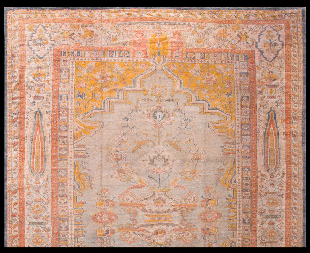 Antique oushak Carpet - # 8120