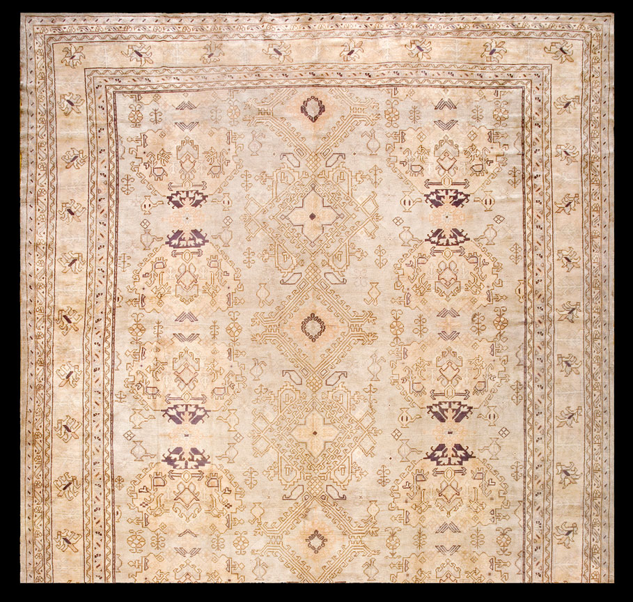 Antique oushak Carpet - # 8622