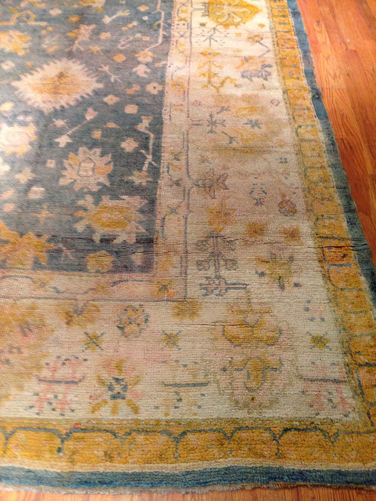 Antique oushak Carpet - # 8685