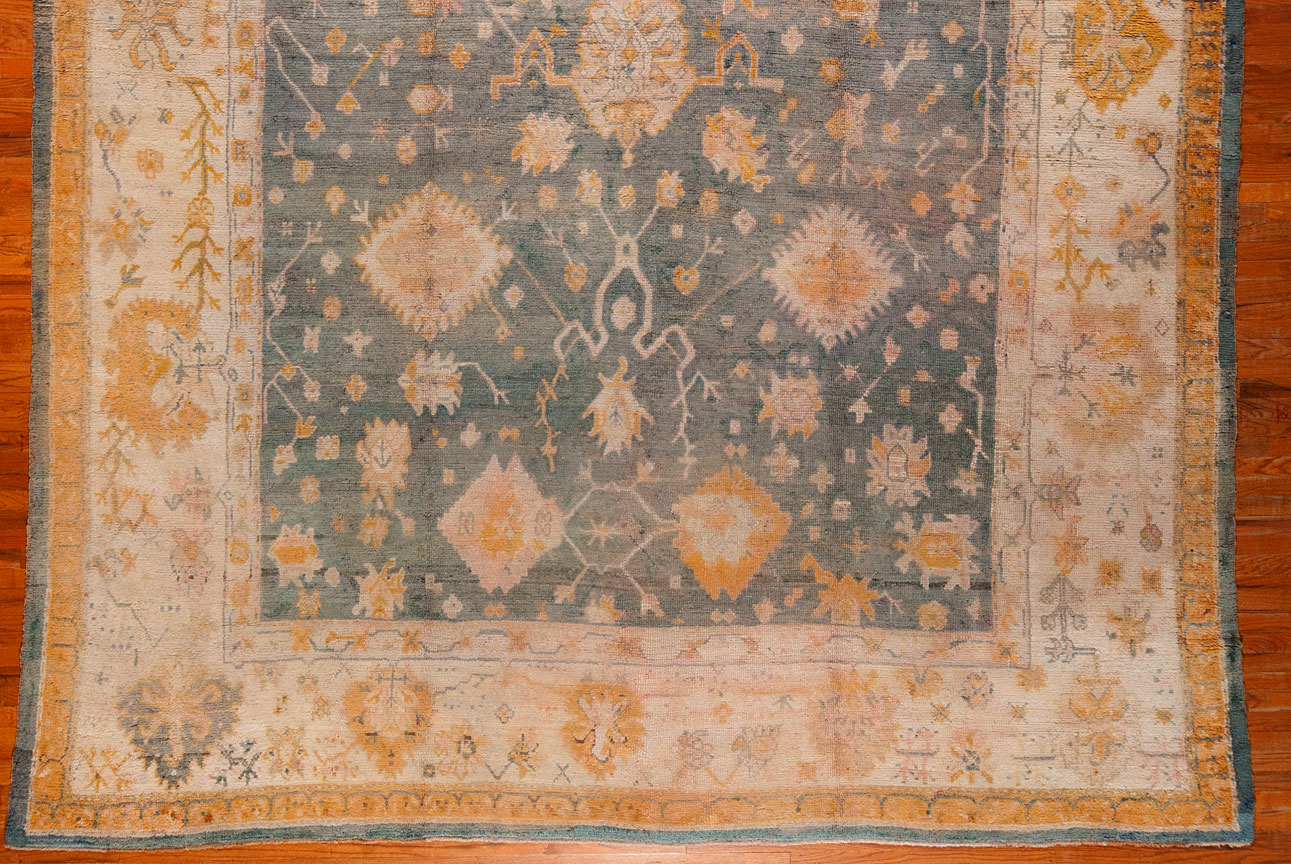 Antique oushak Carpet - # 8685