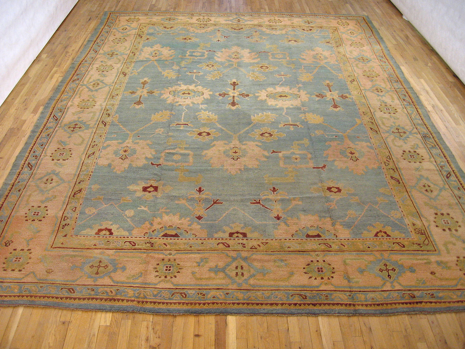 Antique oushak Carpet - # 8688