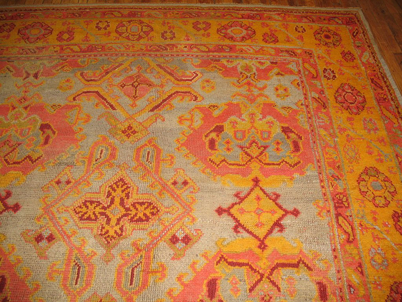 Antique oushak Carpet - # 8716
