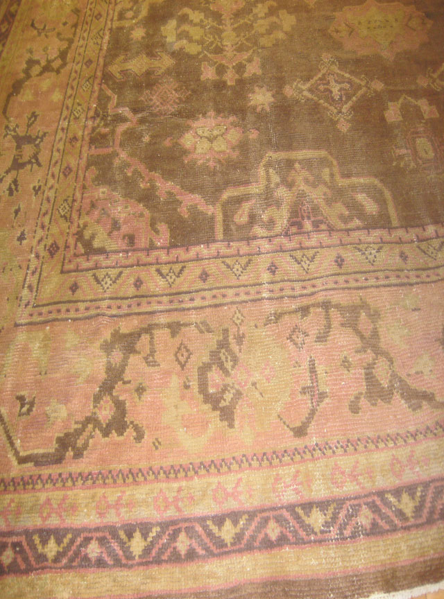 Antique oushak Carpet - # 8759