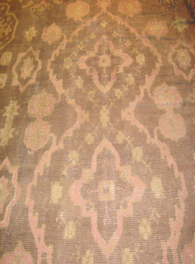Antique oushak Carpet - # 8759