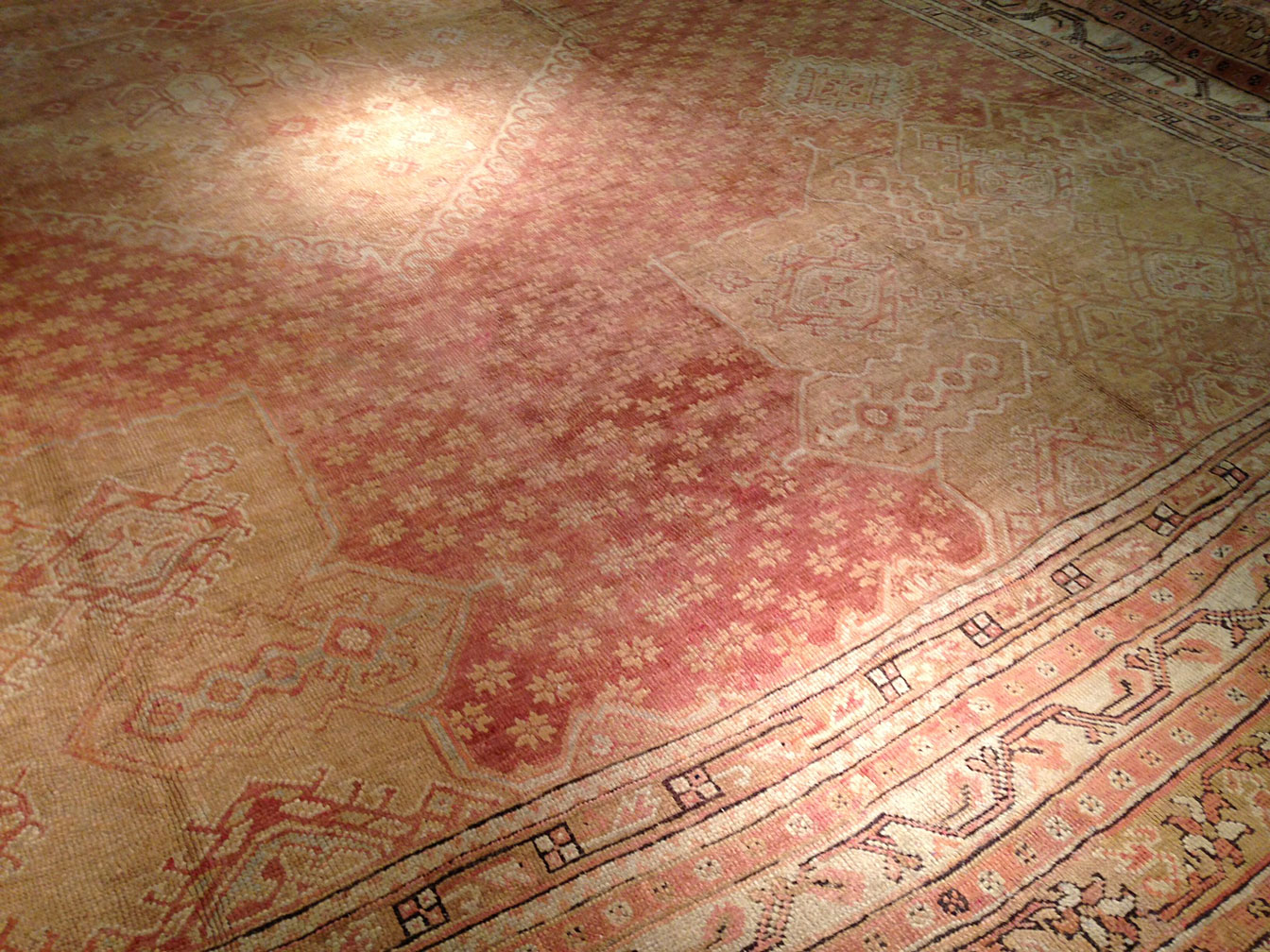 Antique oushak Carpet - # 8761