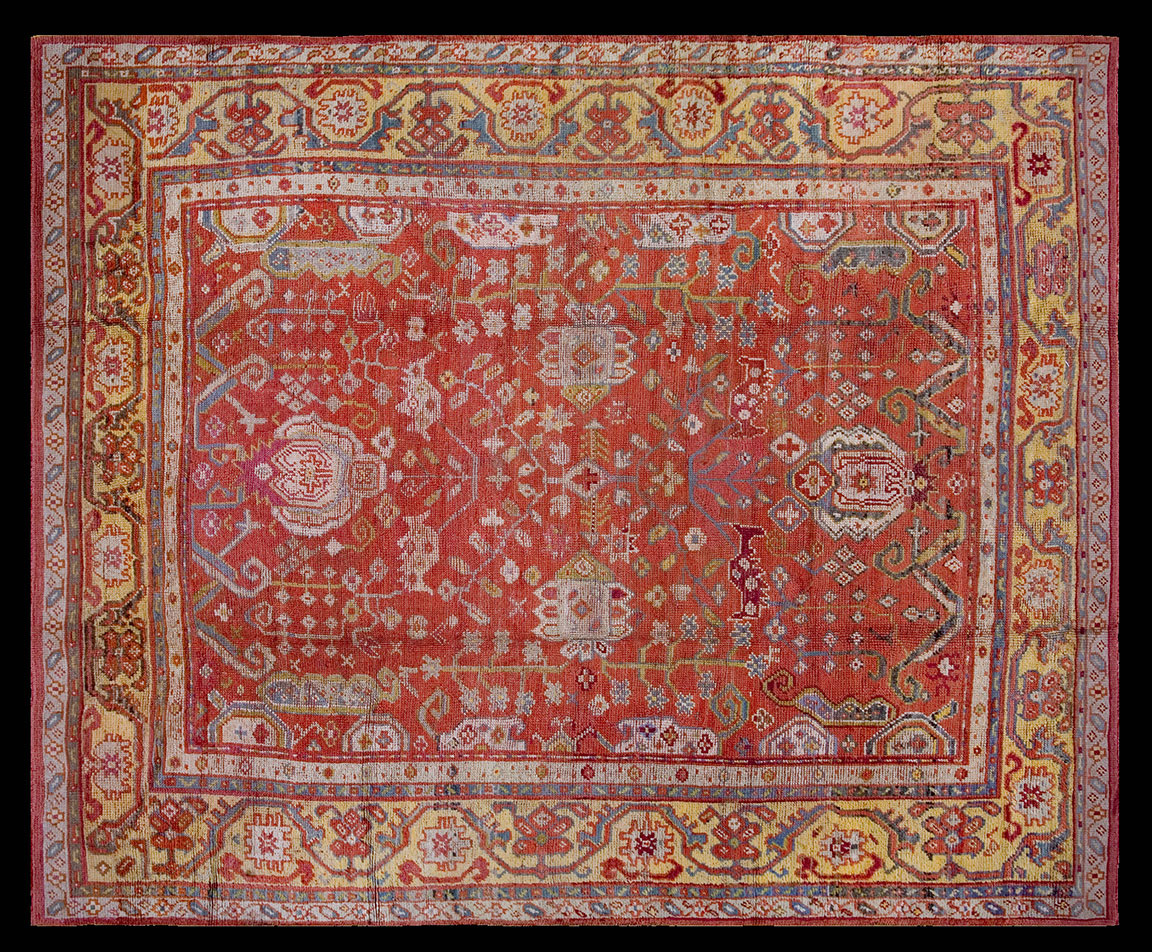 Antique oushak Carpet - # 9003