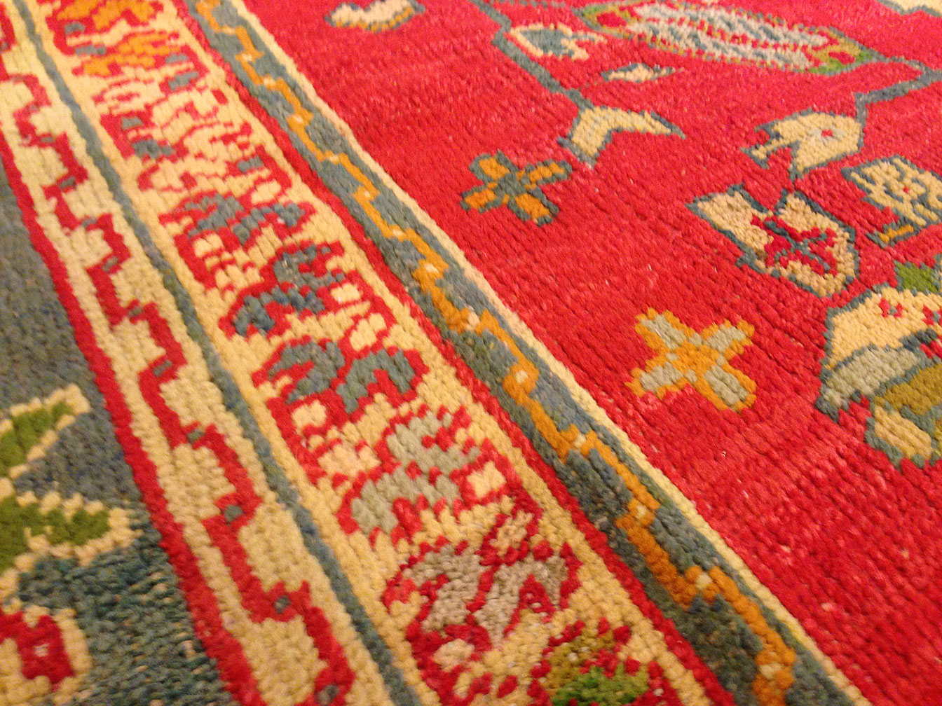 Antique oushak Carpet - # 9011