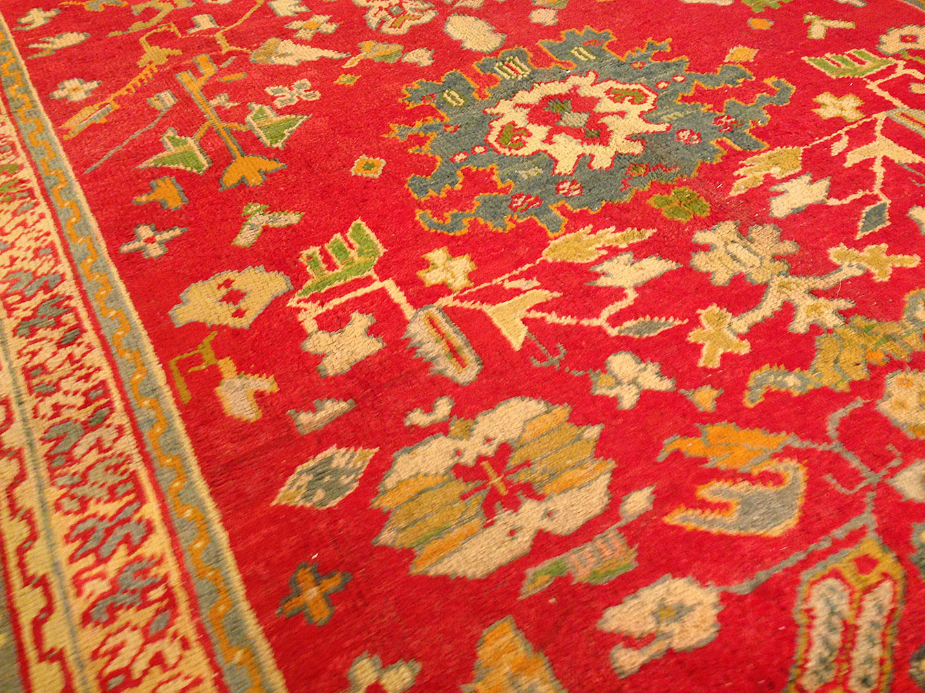 Antique oushak Carpet - # 9011