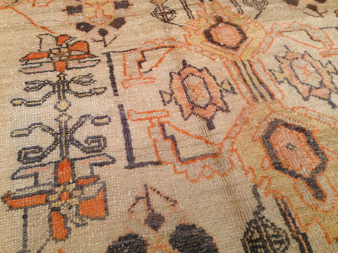 Antique oushak Carpet - # 9085