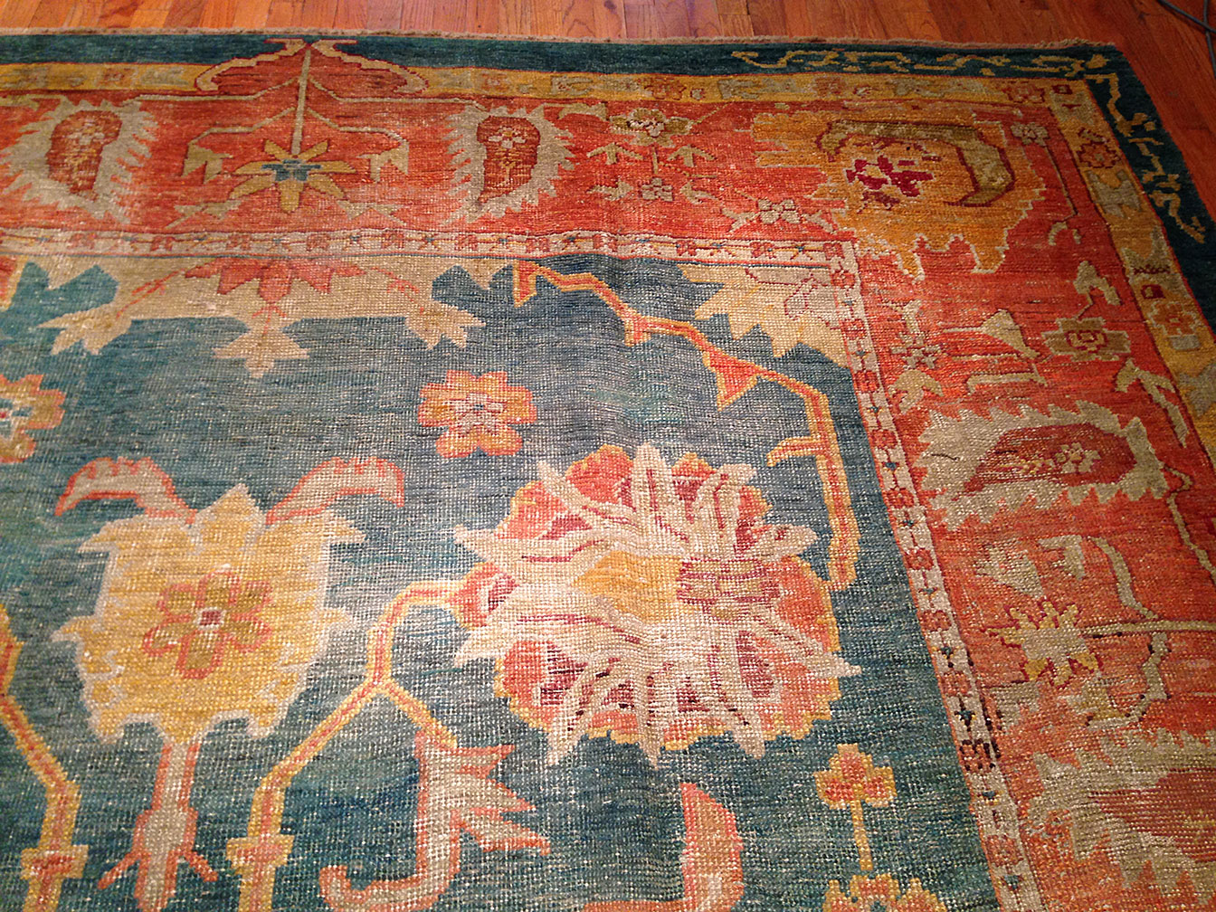 Antique oushak Carpet - # 9107