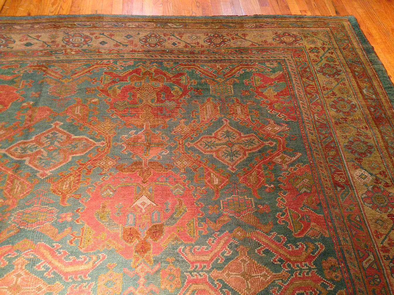 Antique oushak Carpet - # 9108