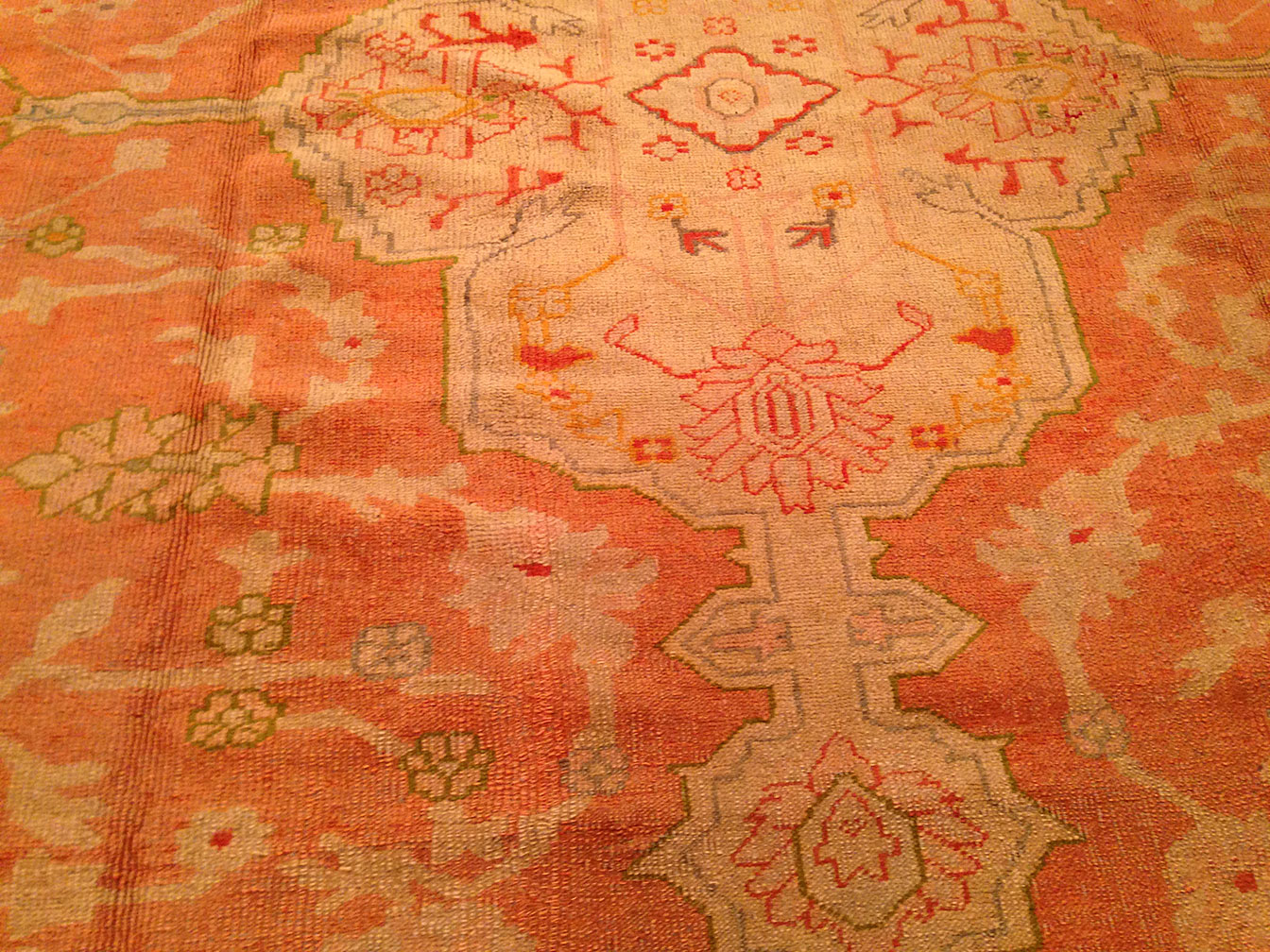 Antique oushak Carpet - # 9141