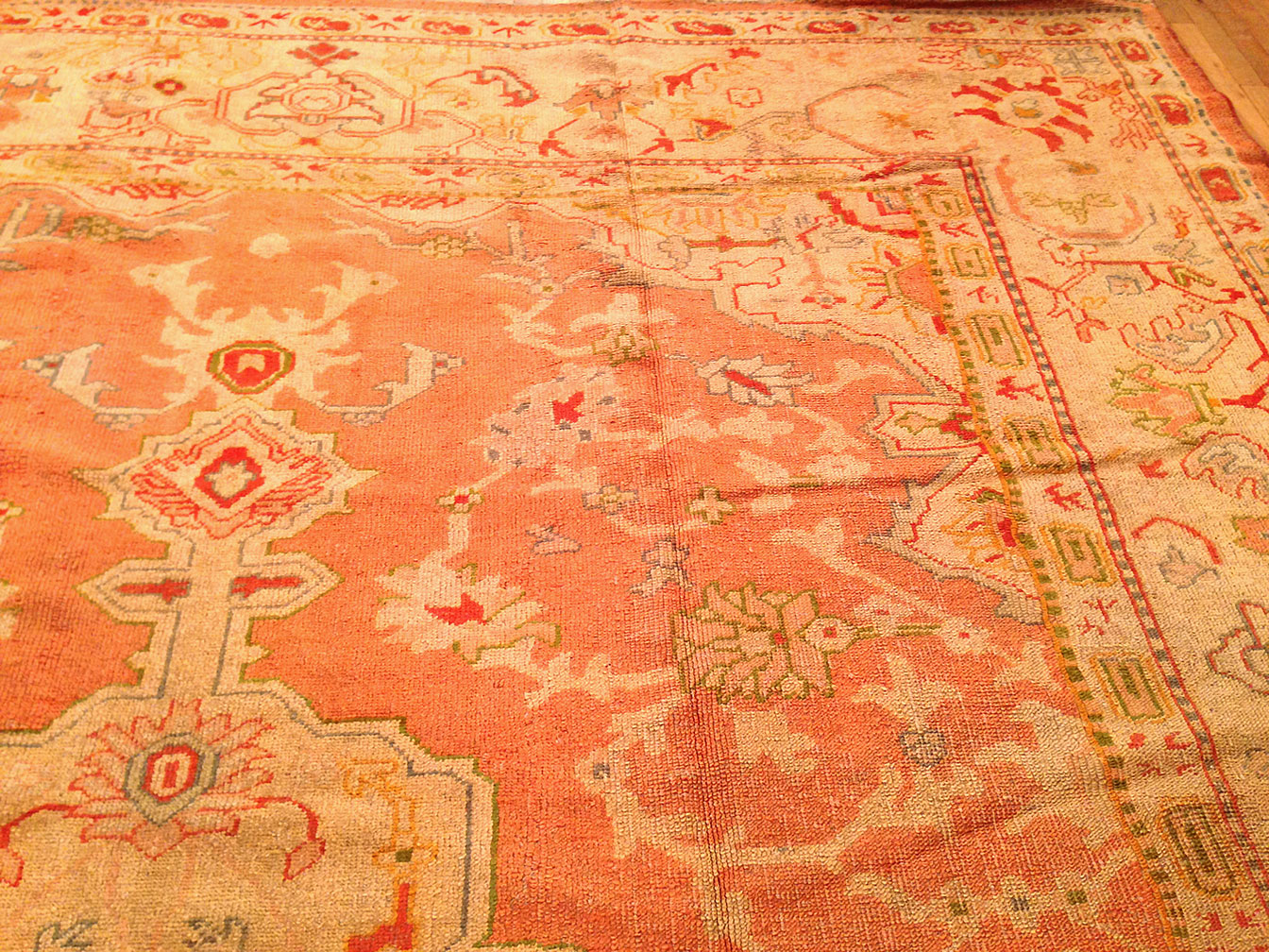 Antique oushak Carpet - # 9141