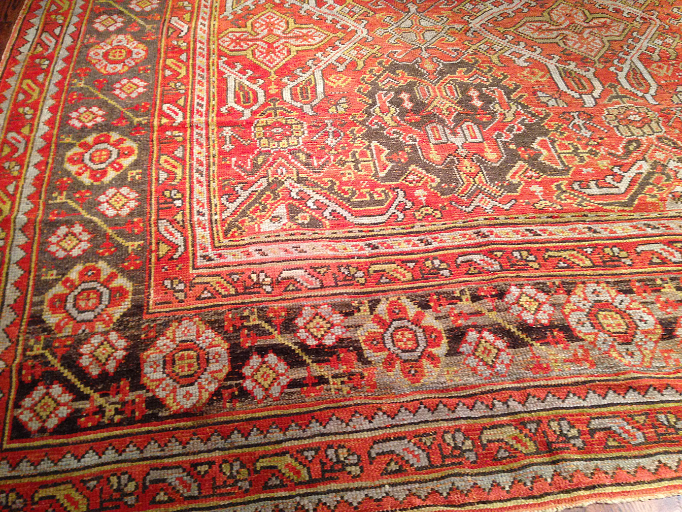Antique oushak Carpet - # 9145