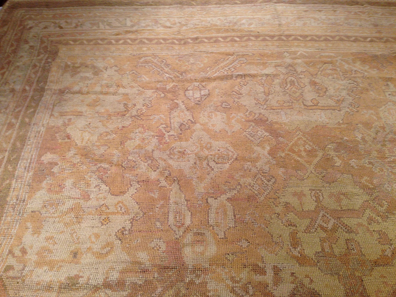 Antique oushak Carpet - # 9148