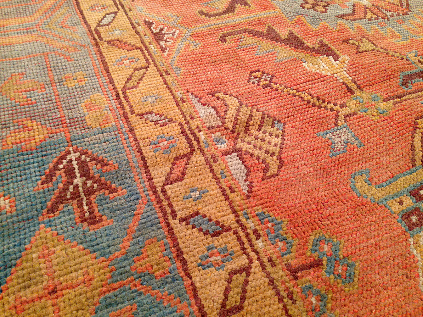 Antique oushak Carpet - # 9250
