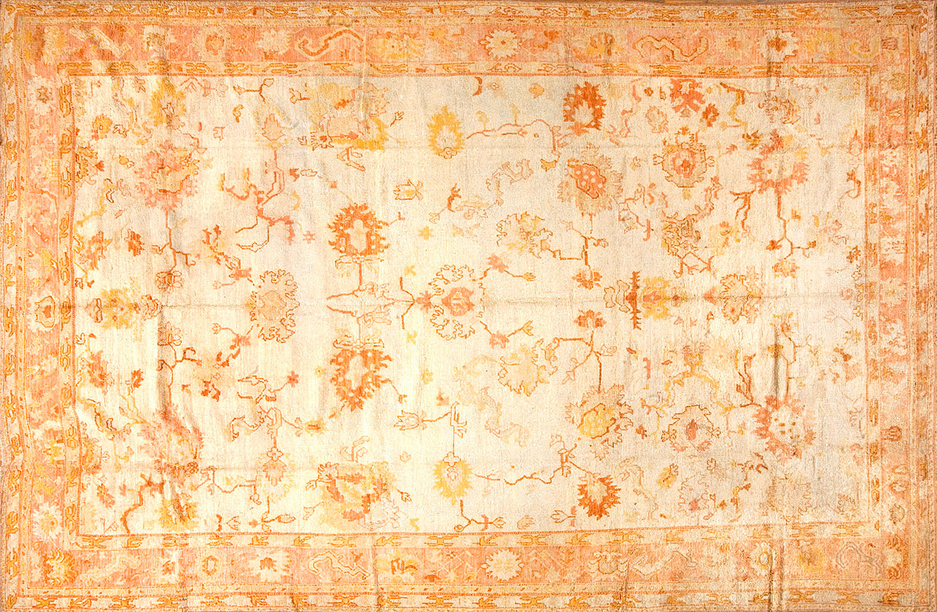 Antique oushak Carpet - # 9267