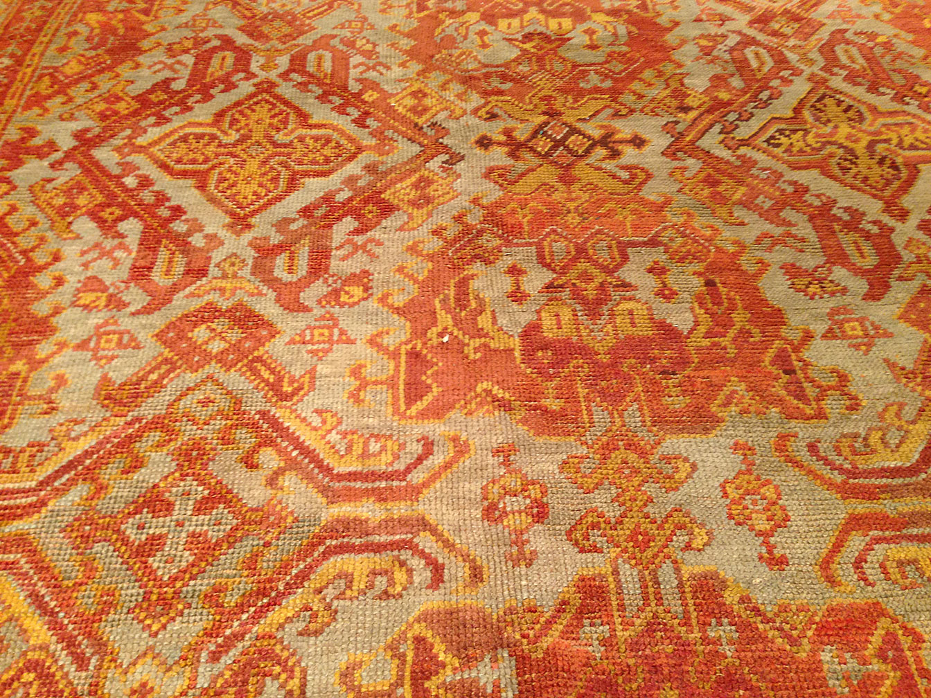 Antique oushak Carpet - # 9460