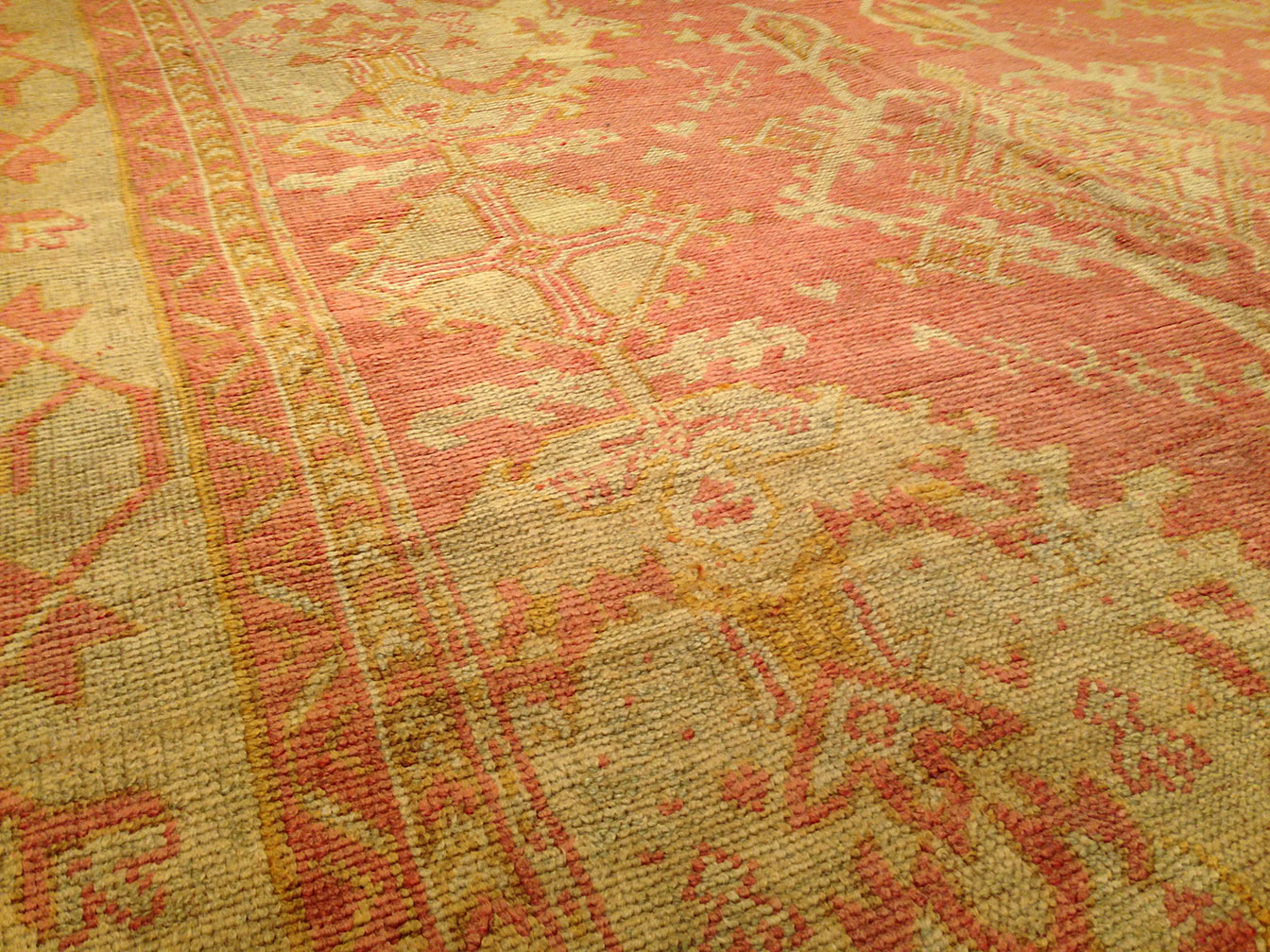 Antique oushak Carpet - # 9469