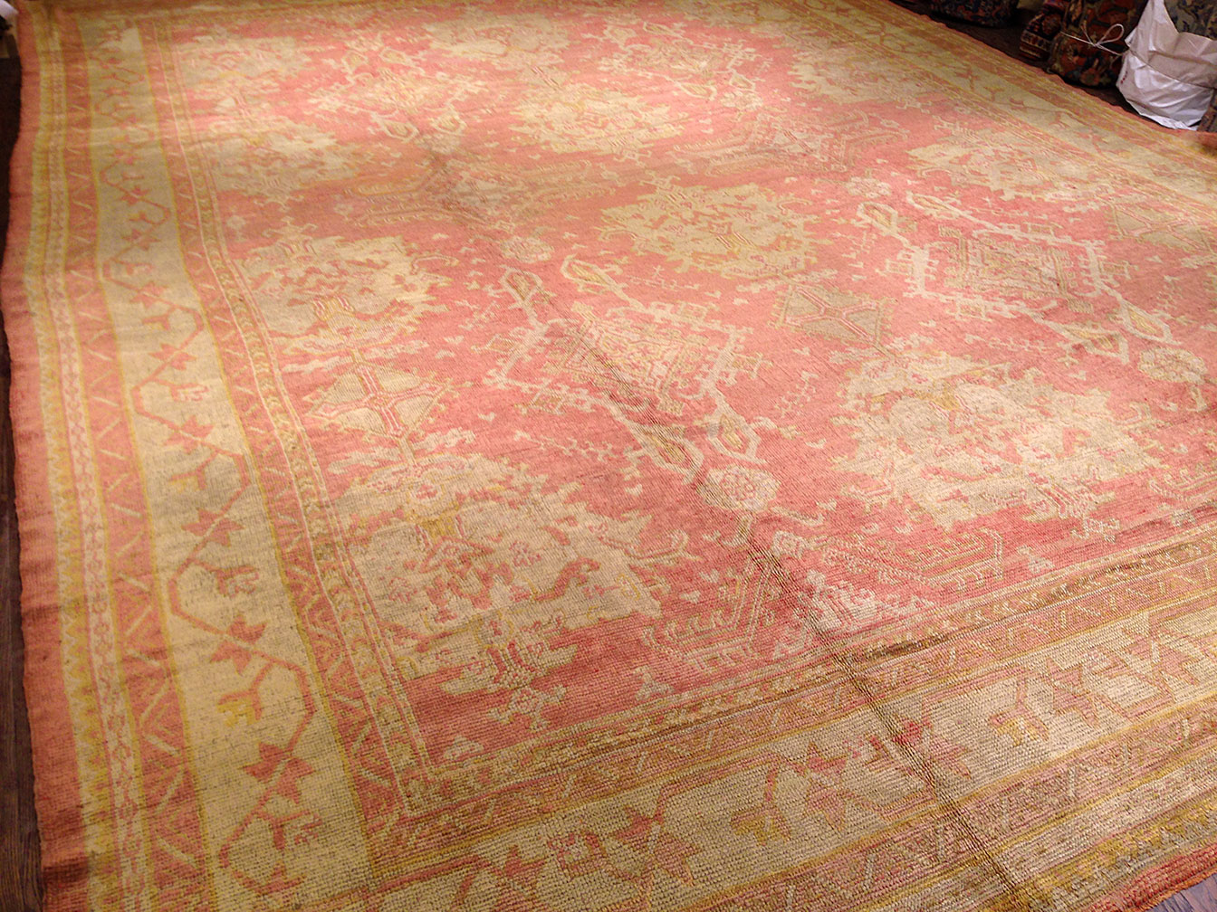 Antique oushak Carpet - # 9469