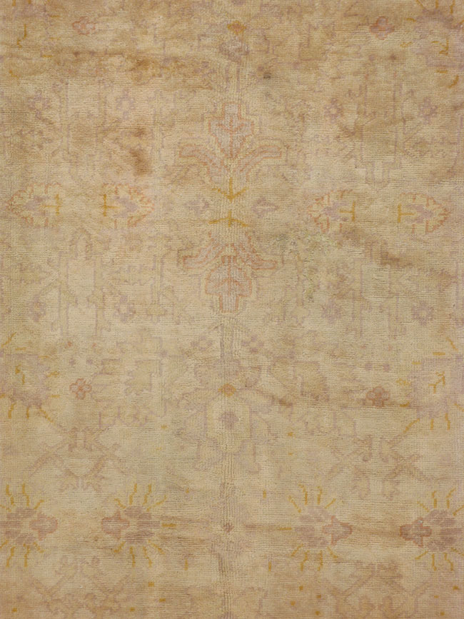 Antique oushak Carpet - # 9606