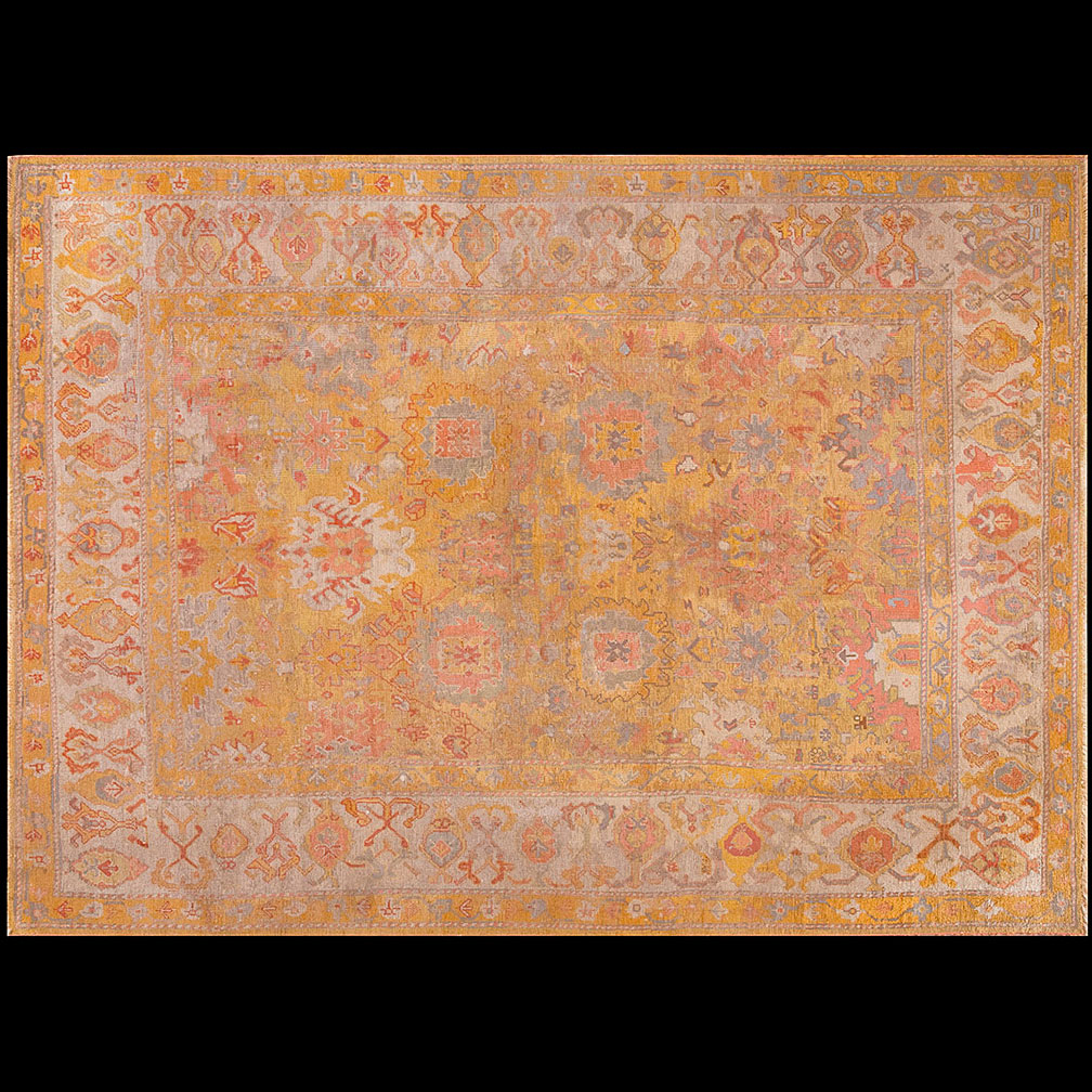 Antique oushak Carpet - # 9611